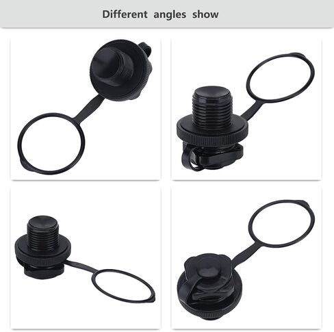 Sluffs الصيد أنبوب تعويم نفخ المكونات ، 2 قطعة استبدال صمام الهواء المسمار لنفخ المطاط زورق طوف بركة قارب in Kuwait
