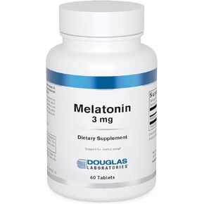 Douglas Laboratories Melatonin 3 mg | Supports Sleep/Wake Cycles | 60 Capsules in Saudi Arabia