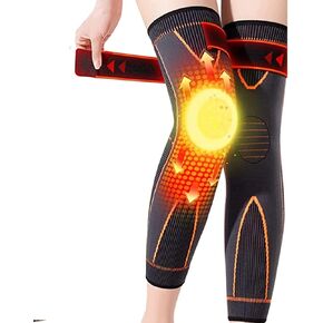 Tourmaline Acupressure self-Heating Shaping Knee Sleeve,Mugwort Acupressure Shaping Knee Pads (XL) in Kuwait