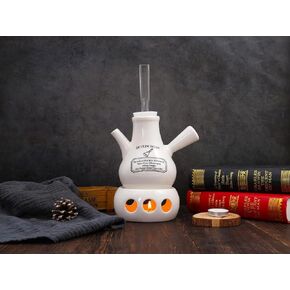 (4 في 1) جهاز استنشاق البخار اليدوي الذي يعمل بالشموع من Ye Olde Bells (التصميم الفيكتوري الأصلي للدكتور نيلسون) - جهاز الاستنشاق، آلة العلاج العطري، جهاز استنشاق الملح ومرطب الهواء in Kuwait