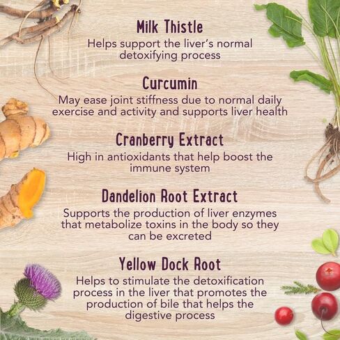 مكمل كبد الحليب الشوك المتطور من آي هارت دوجز للكلاب - دعم كبد الكلاب مع شوك الحليب والكركمين والكركم ومستخلص جذور التوت البري والهندباء in Kuwait