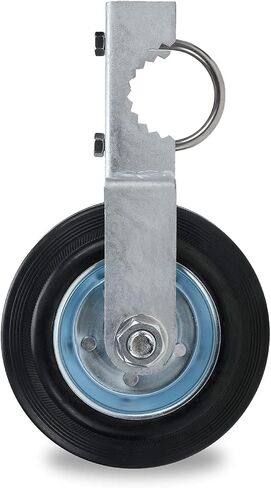 Gate Helper Wheel with 1-5/8" Thru 2" Gate Frames, 6" Gate Wheel Gate Support Wheel for Chain Link Fence Swing Gate in Saudi Arabia