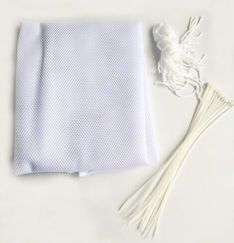 Child Safety Clear Banister Guard Net for Stairs, CuleedTec 16.5x2.5ft Protection Preathable Crib Mesh Liner Bumper for Baby, Cat Fence, Balcony Screen Cat Netting for Pets,SGS Passed in Kuwait