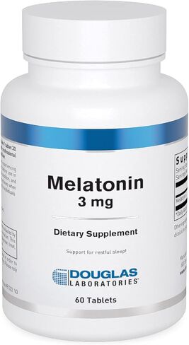 Douglas Laboratories Melatonin 3 mg | Supports Sleep/Wake Cycles | 60 Capsules in Saudi Arabia