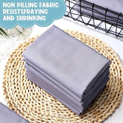 16 قطعة من ملاءات سرير الأطفال للرعاية النهارية من كينلوب للأطفال الصغار ومرحلة ما قبل المدرسة مقاس 24 × 51 بوصة مقاس قياسي ملاءة سرير للأطفال من القطن ملاءة قيلولة قابلة للتنفس للأطفال في وقت القيلولة ملاءة مناسبة للأولاد والبنات (رمادي) in Kuwait