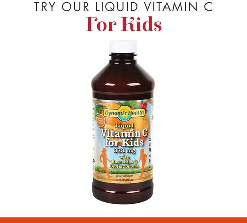 Dynamic Health Liquid Vitamin C - Reduced Bot : 10039: Liq, Citrus (Btl-Plastic) 1000mg 16oz in Saudi Arabia