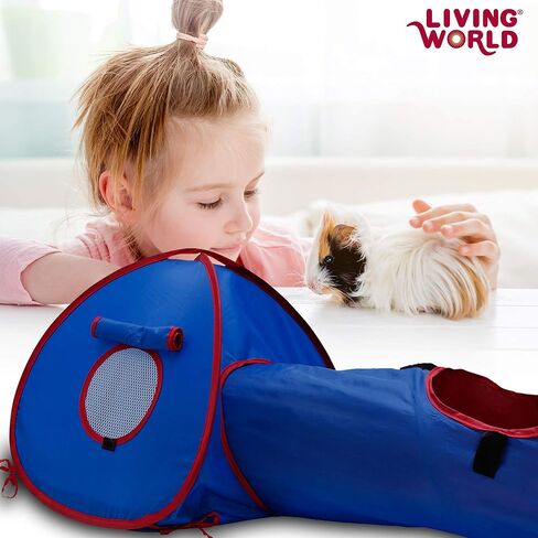 LIVING WORLD Tent for Pets, Blue/Grey in Kuwait
