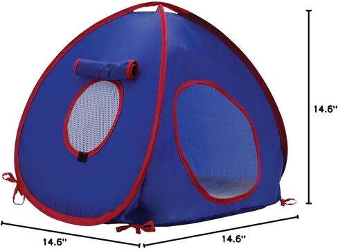 LIVING WORLD Tent for Pets, Blue/Grey in Kuwait