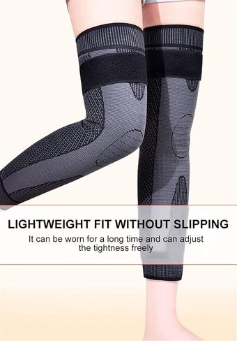 Tourmaline Acupressure self-Heating Shaping Knee Sleeve,Mugwort Acupressure Shaping Knee Pads (XL) in Kuwait