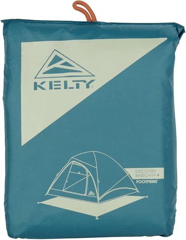 Kelty Discovery Basecamp 4 Person Tent Footprint (FP Only) Protects Tent Floor from Wear and Tear in Saudi Arabia
