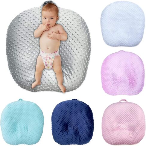 اس اتش- رويدو قطعة واحدة من غطاء انزلاقي قابل للازالة لاسترخاء حديثي الولادة، غطاء وسادة سرير فاخر ناعم منقط للاطفال in Kuwait