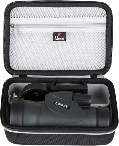 Mchoi Hard Portable Case Compatible with Gosky 12x55 High Definition Monocular Telescope and Quick Phone Holder(CASE ONLY) in Saudi Arabia