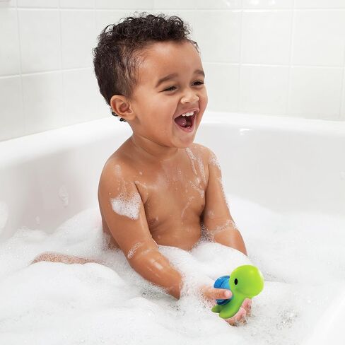 Munchkin® Bath Rattle Squirts - ألعاب تعليمية حسية ممتعة للرضع والأطفال الصغار، السلحفاة والحلزون، عبوتان in Saudi Arabia