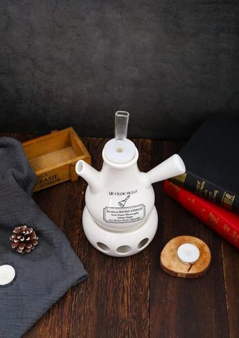 (4 في 1) جهاز استنشاق البخار اليدوي الذي يعمل بالشموع من Ye Olde Bells (التصميم الفيكتوري الأصلي للدكتور نيلسون) - جهاز الاستنشاق، آلة العلاج العطري، جهاز استنشاق الملح ومرطب الهواء in Kuwait