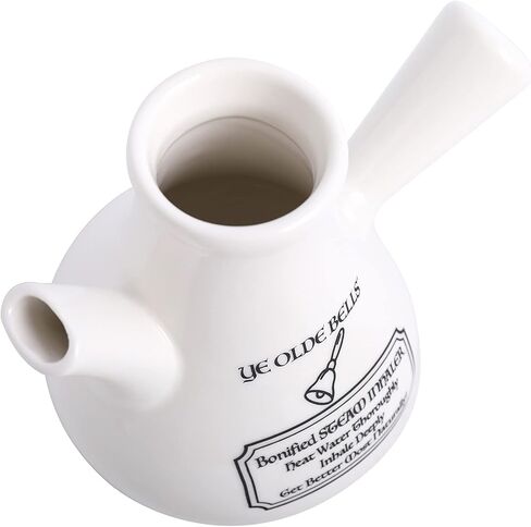 (4 في 1) جهاز استنشاق البخار اليدوي الذي يعمل بالشموع من Ye Olde Bells (التصميم الفيكتوري الأصلي للدكتور نيلسون) - جهاز الاستنشاق، آلة العلاج العطري، جهاز استنشاق الملح ومرطب الهواء in Kuwait