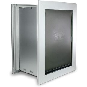 باب كلب كبير من الألومنيوم النقي، باب كلب كبير للجدار، باب للحيوانات الأليفة للجدار مع لوحة قفل منزلقة، أنفاق صندوقية موسعة، وإطار معدني سهل التركيب لسلالات الكلاب الكبيرة والقطط in Kuwait