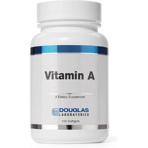 Douglas Laboratories Vitamin A | 10,000 I.U. Vitamin A Derived from Fish Liver Oil | 100 Softgels in Saudi Arabia