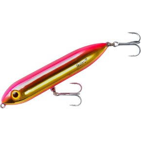 Heddon Saltwater Super Spook Fishing Lure Junior, Gold/Pink in Saudi Arabia
