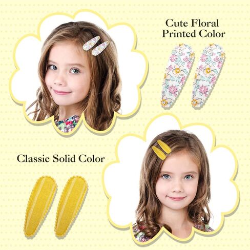 سيناسي 40 قطعة 20 لون في أزواج من القماش المخطط، مشابك شعر مبطنة وغير قابلة للانزلاق، مشابك شعر صغيرة لطيفة وناعمة ورفيعة، اكسسوارات للبنات الصغار والمراهقين in Kuwait