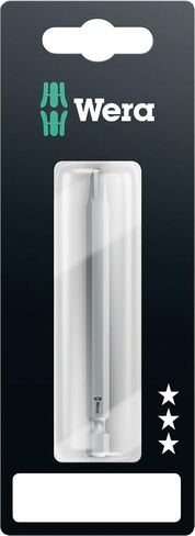 Wera Series 4 851/4 Z SB Sheet Metal Bit, Phillips PH 3 x 89mm Blade, design of bit may vary (Pack of 5) in Saudi Arabia
