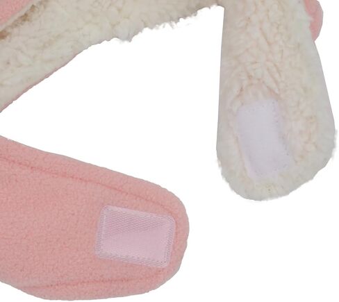 Pink Unicorn Infant/Toddler Fleece Pilot Cap and Mittens Set-4T in Kuwait