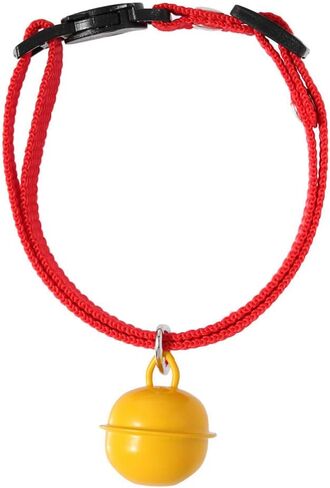 Kokoneko Honpo [Tama Collar] Large Bell with Safety Buckle Handmade (Red) in Kuwait