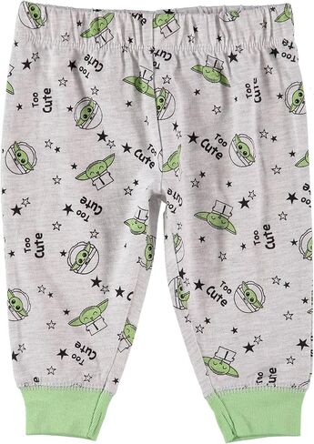 STAR WARS Mandalorian The Child Baby Boys Baby Yoda Clothing Three Piece Set - Baby Boy Clothes with Bodysuit, Pants, and Hat in Saudi Arabia