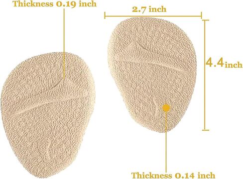LUNXIFS Premium High Heel Inserts Professional Reusable Silicone Ball of Foot Cushions Metatarsal Pads All Day Pain Relief and Comfort One Size Fits Shoe Inserts Clear 2 6 Count(3 Pair (Pack of 1)) in Saudi Arabia