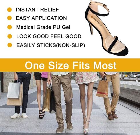 LUNXIFS Premium High Heel Inserts Professional Reusable Silicone Ball of Foot Cushions Metatarsal Pads All Day Pain Relief and Comfort One Size Fits Shoe Inserts Clear 2 6 Count(3 Pair (Pack of 1)) in Saudi Arabia