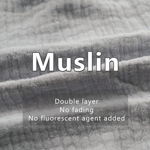 ZIGJOY Muslin Bunny Lovey, Lightweight Cotton Security Blanket, Khaki | Soft, lightweight and easy for little hands to grasp, cuddle and carry at home or on the go. in Saudi Arabia
