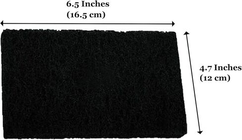 JOR Scrub Pads, Cleans Tank from Nooks and Crannies Easily, Saves Time, Creates A Sparkling Clear Aquarium, Long-Lasting Pads, 3 pcs/Pack in Kuwait