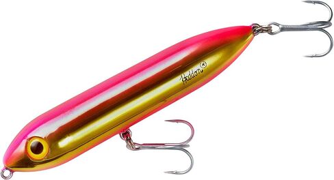 Heddon Saltwater Super Spook Fishing Lure Junior, Gold/Pink in Saudi Arabia