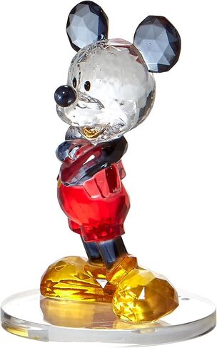 Enesco Facets Disney Mickey Mouse Standing Pose Figurine, 3.75 Inch, Multicolor in Saudi Arabia