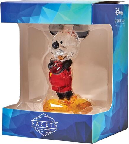 Enesco Facets Disney Mickey Mouse Standing Pose Figurine, 3.75 Inch, Multicolor in Saudi Arabia