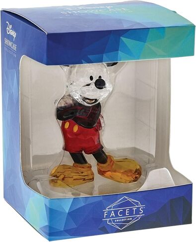 Enesco Facets Disney Mickey Mouse Standing Pose Figurine, 3.75 Inch, Multicolor in Saudi Arabia