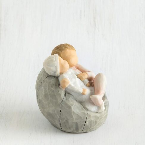 Willow Tree My New Baby (Blush), Lots to Learn to Love to Grow Together, Celebrates, Shows Caring Relationship Between Older Sibling and Younger Siblings, Sculpted Hand-Painted Figure in Saudi Arabia