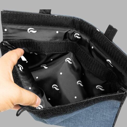 حقيبة Mr Slick المقاومة للرائحة مقاس 11 بوصة × 6 بوصة مزودة بتقنية SK9 Premium عديمة الرائحة، رقم براءة الاختراع الأمريكية D824,672 in Kuwait