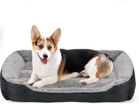 DogBaby Dog Bed, Dog Beds for Large Dogs, Rectangle Washable Pet Bed Comfortable and Breathable Large Dog Bed in Kuwait