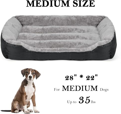 DogBaby Dog Bed, Dog Beds for Large Dogs, Rectangle Washable Pet Bed Comfortable and Breathable Large Dog Bed in Kuwait