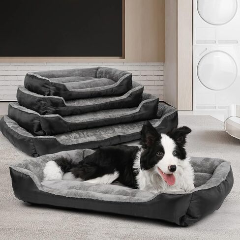 DogBaby Dog Bed, Dog Beds for Large Dogs, Rectangle Washable Pet Bed Comfortable and Breathable Large Dog Bed in Kuwait