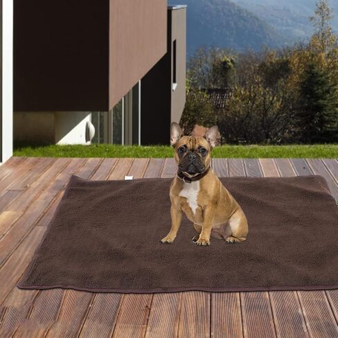 STOBOK 1Pc Outdoor Dog Bed, Waterproof Dog Blanket Foldable Pet Mat Dog Travel Bed Warming Blanket for Dogs and Cats for Travel Hiking Camping in Saudi Arabia