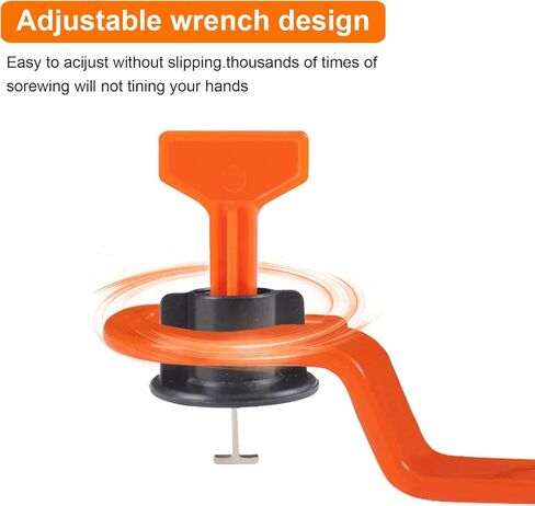 ماكس مان نظام بلاط مع كماشة ومطرقة مطاطية، 1000 قطعة من مشابك الحشية 200 قطعة قابلة لاعادة الاستخدام، مجموعة ادوات فرد لتركيب الحجر (حشية 1/16 انش) in Kuwait