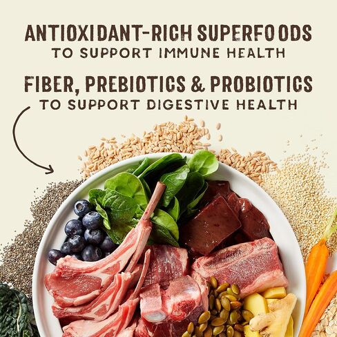 Stella & Chewy's SuperBlends مزيج خام من الحبوب الصحية، لحوم البقر والكبد البقري ولحم الضأن مع الأطعمة الفائقة، 3.25 رطل. in Kuwait