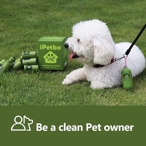 IPETBA Dog Poop Bags With Dispenser, 270 Count in Kuwait