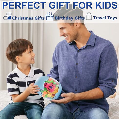 Suction Cup Toy for Baby Age 3, Suction Toys 40PCS Kids Bath Toys Ages 4-8 | Toddler Window Shower Bathtub Building Toys, Montessori Sensory Stress Release Birthday Xmas Gifts for 6-8 Years Old Boy Girl in Saudi Arabia