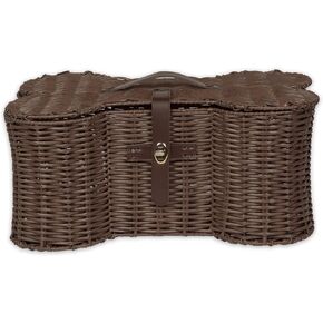 سلة ألعاب مجموعة تخزين الحيوانات الأليفة من بون دراي، قطة كيتي، ورق منسوج طبيعي in Kuwait