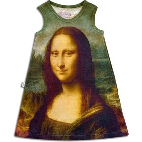 مجموعة MUSART فستان بدون أكمام للفتيات الصغيرات Mona Lisa in Kuwait