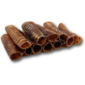 Top Dog Chews – 6" Beef Trachea Dog Chews 10 Pack, American, All Natural, Single Ingredient Dog Treat, Promotes Joint, Hip & Dental Health, High in Protein. in Saudi Arabia