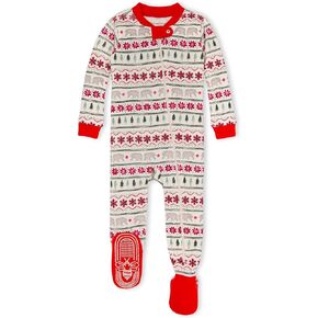 Burt's Bees Baby Baby Girls' Unisex Pajamas, Zip-Front Non-Slip Footed Sleeper Pjs, Organic Cotton in Saudi Arabia