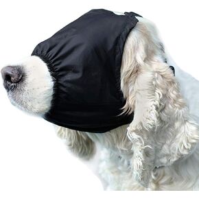 قناع عين بغطاء مهدئ للكلاب من بوناويت، قناع قلق للحيوانات الأليفة، كمامة طوق للقطط من النايلون للتزيين ومكافحة دوار السيارة S in Kuwait